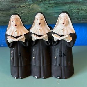 Vintage Ceramic Nuns